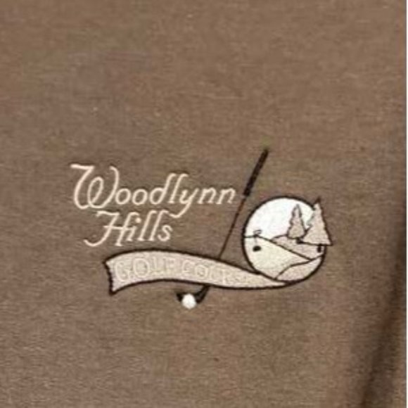 Woodland Hills Golf Course Clique Embroidered Sweatshirt - Men's Large - Picture 3 of 4